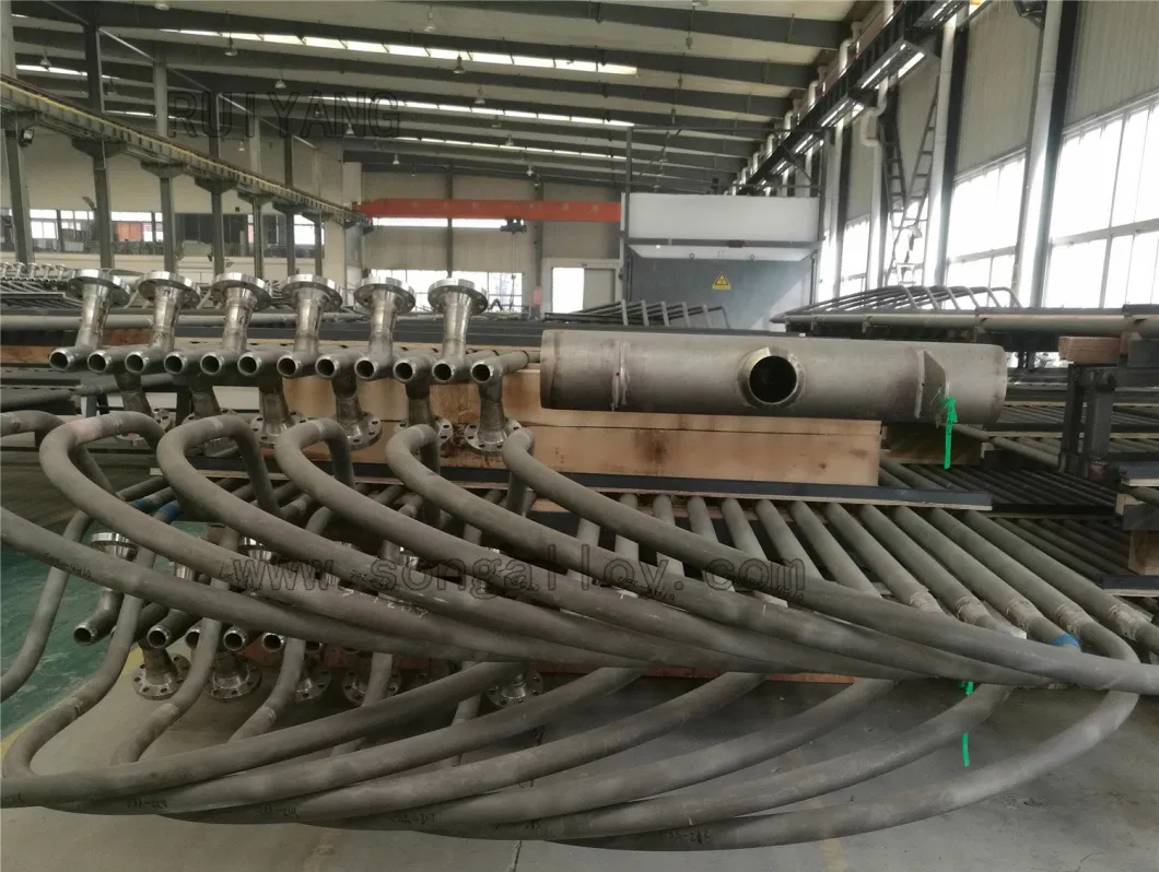 1.4859 Steel Tube Centrifugal Casting Tube Radiant Tube